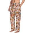 thumbnail image 6 of Honiee Fall Thanksgiving for men - a sleek fusion of Straight Pajama Pants, versatile Lounge Pants, and cozy Sleepwear, all rolled into one-X-Large, 6 of 6