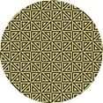 thumbnail image 1 of Ahgly Company Machine Washable Indoor Round Transitional Midnight Gray Area Rugs, 7' Round, 1 of 7
