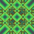 thumbnail image 1 of Ahgly Company Machine Washable Indoor Square Transitional Neon Green Area Rugs, 7' Square, 1 of 7