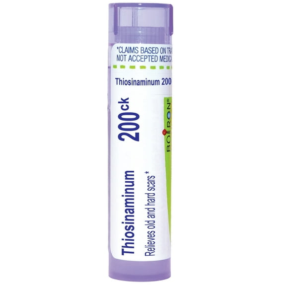 Boiron Thiosinaminum 200CK, Homeopathic Medicine for Old And Hard Scars, 80 Pellets