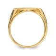 thumbnail image 2 of 14K Yellow Gold Ring Band Themed Only Men's 4 to 16 mm (tapered), 2 of 5