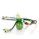 thumbnail image 5 of Collar con colgante de botella de aceite esencial y cordón extensible para mujer. Verde, 5 of 7