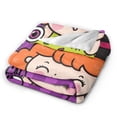 thumbnail image 2 of ZICANCN Throw Blanket Cartoon Witch Halloween Kawaii , Couch Ultra Soft Micro Fleece Sofa Bed Camping Travel Blanket for Adults, 50"x40", 2 of 8
