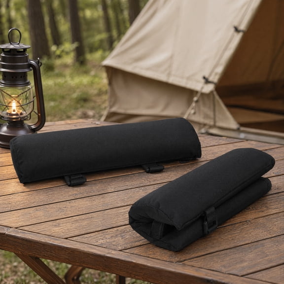 Masteelf 1 Pair Foldable Armrest Pads For Outdoor Camping Chairs Elbow Pad Cushion Travel Beach Chair Accessories