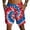 W9-Deep Red, variant on Havenx Men's 250 Years Of American Independence Shorts Drawstring American Flag Design Shorts with Pockets Elastic Waist Short Pant 1776–2026 Patriotic Independence Day Clothing,Blue 2XL