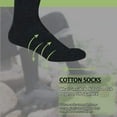 thumbnail image 6 of Yacht & Smith 32 Inch Wholesale Men's Long Tube Socks, Cotton Big And Tall Tube Socks Size 13-16 (Black, 72), 6 of 6