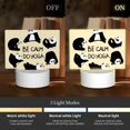 thumbnail image 3 of Fotbe Panda Doing Yoga Pattern Acrylic Night Light Gift with 3 Color ModesTouch-Sensitive LED Lamp Perfect Gift for Mother's Day, Birthday, or Christmas, 3 of 9