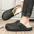 thumbnail image 2 of FREISTERN Unisex Lined Clogs Thick Sole Slides Slippers Non-Slip Pillow Slippers, 2 of 7