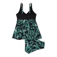 thumbnail image 5 of Warop Women's Modest One-Piece Swimsuit with Built-in Bra, Wire-Free Padded Support, and Shorts for Beach and Pool Activities, 5 of 9