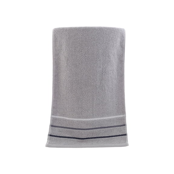 Cinvoph Soft Hand Towels Highly Absorbent Cottons Bath Towels Lint Fast Drying For Bath Spa Home Gym Use 13"x29" Gray