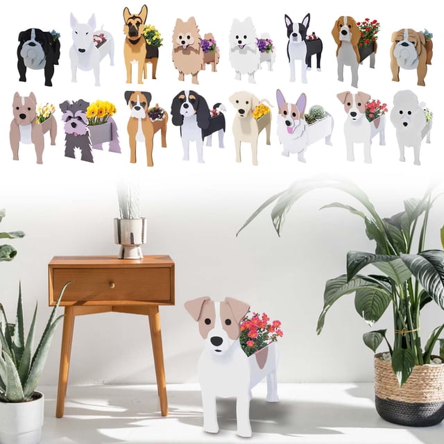 Xihbxyly Artículos En Exceso Liquidación Todo Maceta para Perros, Maceta Bonita de Pvc para Jardín de Hierbas, Maceta para Perros, Planta Interior/Exterior, Maceta para Perros, Maceta para Mascotas,