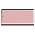 thumbnail image 1 of Cubierta De Del Teléfono Móvil De Vista Del Espejo Espejo Plateado Caso Del Soporte Shell Rosado, 1 of 6
