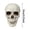 (A91 D 5.5"), variant on Small Skulls Halloween Decor, 4.1" Plastic Fake Skeletons Movable Jaw, Mini Skulls For Crafts Outdoor Halloween Decorations, Realistic Miniature Human Skull Heads Home Decor