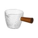 thumbnail image 4 of potes de leche,Vaso de espresso de un solo con mango de madera,Jarra de vidrio para espresso Taza medidora de vidrio,Taza de vidrio para leche Taza medidora de espresso,Vasos medidores, 4 of 8