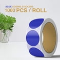 thumbnail image 3 of PERFORMORE 1 Inch Dot Matte Color Code Labels for Color Coding and Organization, Round Coloured Easy Peel Strong Self Adhesive Dot Stickers,1000 Stickers Per Roll, in Dispenser Box (Blue), 3 of 6