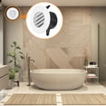 thumbnail image 5 of Unique Bargains 3 Inch Removable Screen Grille Cover Slanted Louver Round Air Vent, 5 of 5