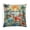 Pattern, variant on Pillow Protector Blue And White Squares, Triangles, And Diamonds Decorative Throw Pillow Covers 16"x16" for Sofa Car Couch Living Room Bedroom Retro Style Big Pillows for Bed