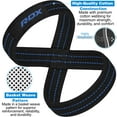 thumbnail image 4 of RDX Anti Slip Men Cotton Blue Weight Lifting Straps, 4 of 8