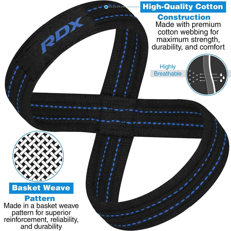 RDX, Figure of 8 lifting strap - Buds Fitness