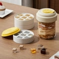 thumbnail image 4 of LLDYYDS Coffee Cup Tumbler with Ice Tray Reusable Travel Mug for Adults for Summer Bottle Drinkware for Iced Tea Beverage Drink, 4 of 9