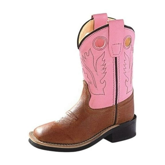 Old West Toddler's Broad Square Toe Boots