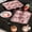 Pink, variant on CoreLiving Silicone Candy Molds for Easter Baking Bunny Feet Egg Shapes Nonstick Chocolate Gelee Gummy Making Supplies for Melts Resin Soap Wax Ice Cube Jello Molds