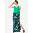 thumbnail image 4 of Ellos Women's Knit Maxi Skirt Skirt, 4 of 6