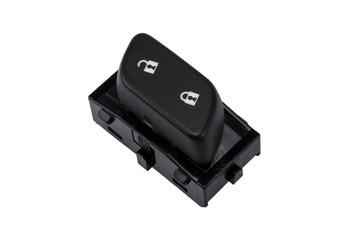 ACDelco GM Original Equipment Ebony Door Lock Switch with Blue