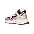 thumbnail image 4 of Tenis Plataforma Juvenil Mujer Moda Casual Textil Negro con Rosa negro 25 Miss Pink 024D0U, 4 of 7