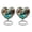 Waterfall, variant on SABURIAL Waterfall Urn - Honor Your Loved One With Decorative Urn - Adult Urns For Human Ashes For Women - Large Cremation Urns For Ashes - Combo - 10 Inch Large & 3 Inch
