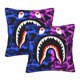 thumbnail image 1 of Fundas de almohada Ba-Pe, paquete de 2 fundas de almohada para sofá cama, sala de estar, 20 x 20 pulgadas, 1 of 8