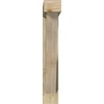 thumbnail image 2 of Ekena Millwork 6"W x 30"D x 38"H Traditional Block Rough Sawn Bracket w/ Offset Brace, Douglas Fir, 2 of 25