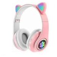 thumbnail image 1 of Auriculares Gamer Cat inalámbricos impermeables rosa VIV-23M, 1 of 2