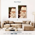 thumbnail image 4 of Elephant Stock Secret Santa Wall Art - Vertical Multi Panel Canvas - Living Room Wall Decor - Holiday Multi Panel - Red And Beige Decor By Patricia Pinto - 28" x 45", 4 of 8