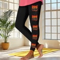 thumbnail image 5 of Stamzod Halloween Leggings for Women High Waisted Full Length Soft Yoga Pants Slim Fit Stretchy Black Leggings, 5 of 5
