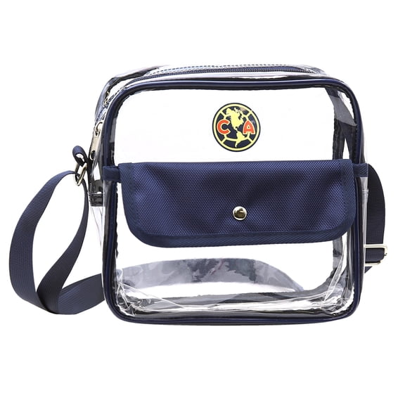 Icon Sports Officially Licensed Club America Stadium-Approved Clear Crossbody Bag