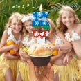 thumbnail image 4 of Tropical Cartoon Birthday Number Candle, Cartoon Flower Summer Blue and Red Candle Topper Fun & Colorful Cake Topper for Hawaiian Party Decorations Perfect for Kids‘ Birthday Cake (5), 4 of 7