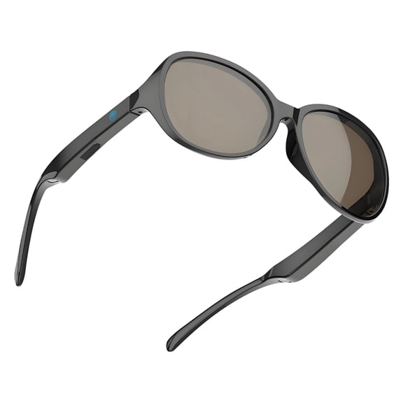 GJX Sun Glasses,Real-Time Translation Smart Glasses,UV Protection Bluetooth Glasses for Men and Women,AI Glasses for Outdoor Activities,Driving,Vacations