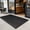 24"x36", variant on Front Door-Mat Outside Entrance, 36"x24" Rubber Doormat Non Slip , Weather Welcome Matt-Outdoor Dirt Trapper Mud Mat Heavy Duty Door-Mats for Garage, Entryway (Black)