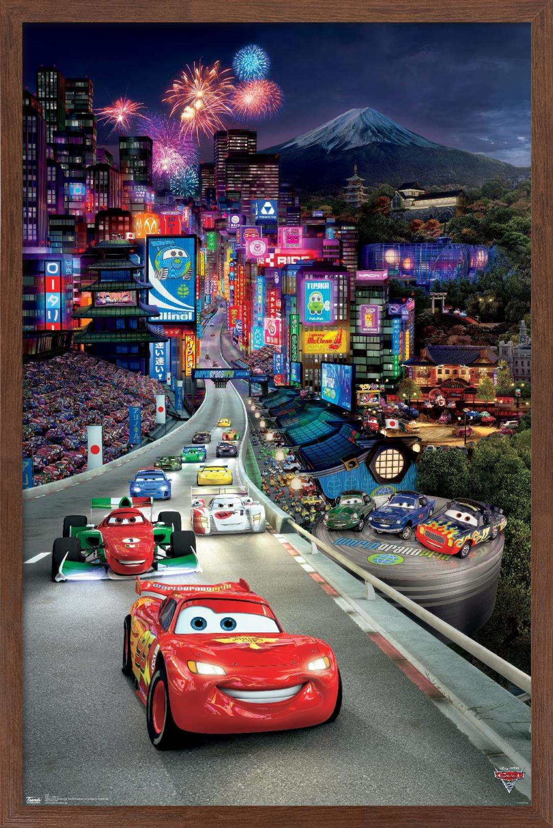 Disney Pixar Cars 2 Triptych 1 Poster