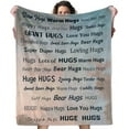 thumbnail image 1 of LHSHID Healing Blanket Warm Hug Get Well Soon Gifts for Men Kids Breast Cancer Survivor Gifts for Women Comfort for Chemo Patients Soft Throw Fleece Blanket in Home Bed Sofa Chairs 60x80in, 1 of 6