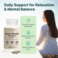thumbnail image 3 of Blue Vervain Advanced with Ashwagandha - 1400mg per serv, Blue Vervain Capsules, Blue Vervain Tea Alternative, Brain Health, Stress Relief, Ashwagandha Supplements - 60 Capsules, 3 of 8