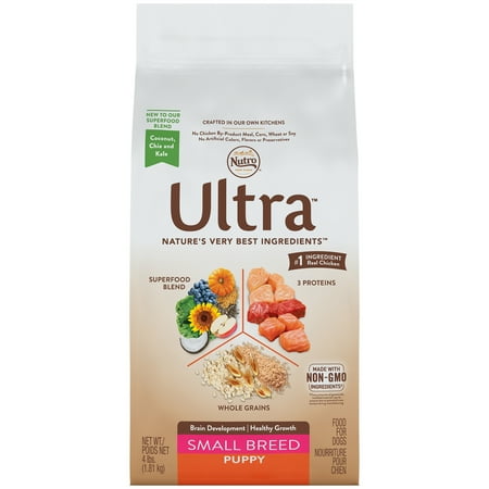 NUTRO ULTRA Small Breed Puppy Dry Dog Food 4 Pounds