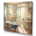 thumbnail image 2 of Designart "Elegant Bathroom Retreat I" Bathroom Floral Wall Art For Kitchen, 2 of 5