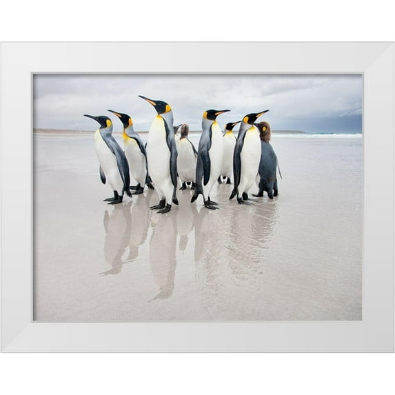 Gil Raga, Joan 18x15 White Modern Wood Framed Museum Art Print Titled - Bodyguard
