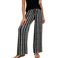 thumbnail image 4 of Wide Leg Pants For Women Business Casual Summer Loose Fit Beach Ready Vacation Ready Flexible Styling Easy Matching Wardrobe Essential Everyday Outfit For Vacation And Travel Black S, 4 of 6