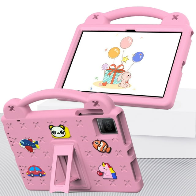 Cute EVA Foam Cover For TCL Tab 10 2nd Gen 2 2023 8496G Case Kids Portable 10.36" Tablet PC Shockproof Protector Shell Funda Pink Tab 10 Gen 2 8496G