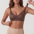 thumbnail image 6 of Yutgune Bras For Women Jelly Wireless Bralette Seamless Smooth Thin Straps Everyday No Underwire Comfort Bra, 6 of 7