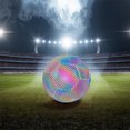 thumbnail image 2 of Wosthever Balón de fútbol de entrenamiento de PU, adecuado para jugadores de todos los niveles, balón luminoso de entrenamiento de fútbol Ropa Deportiva, Zapatos, 2 of 6