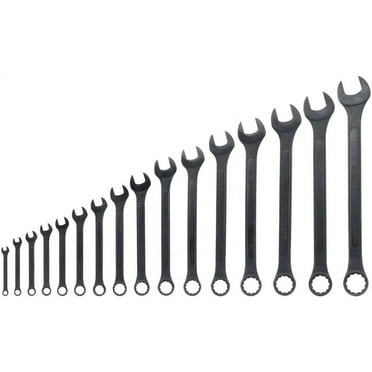 Neiko 03574A Jumbo Combination Wrench Set | 16 Piece | SAE | 1/4” to 1-1/4” | Raised Panel Construction